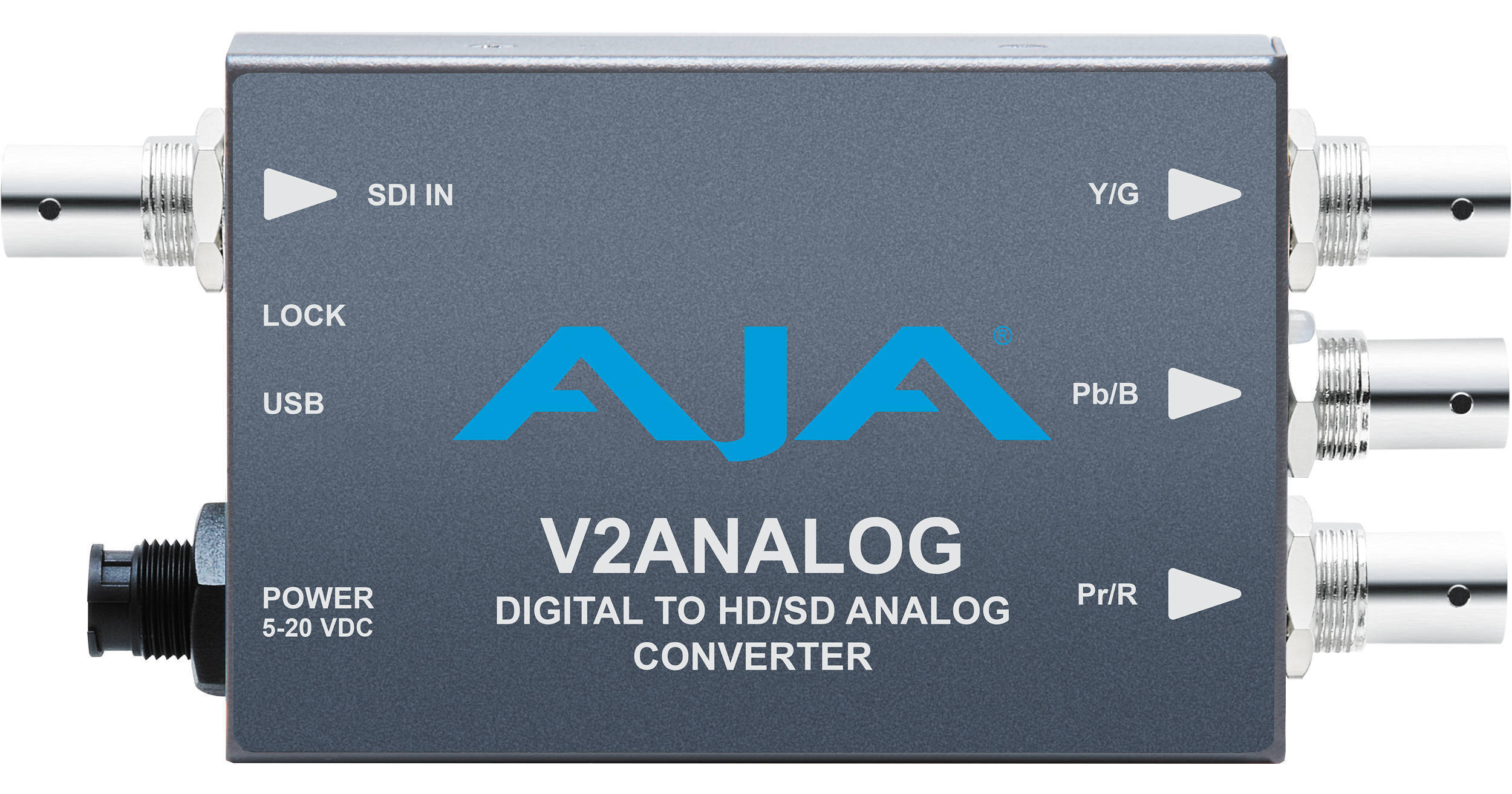 AJA V2Analog HD/SD-SDI to Analog Mini-Converter